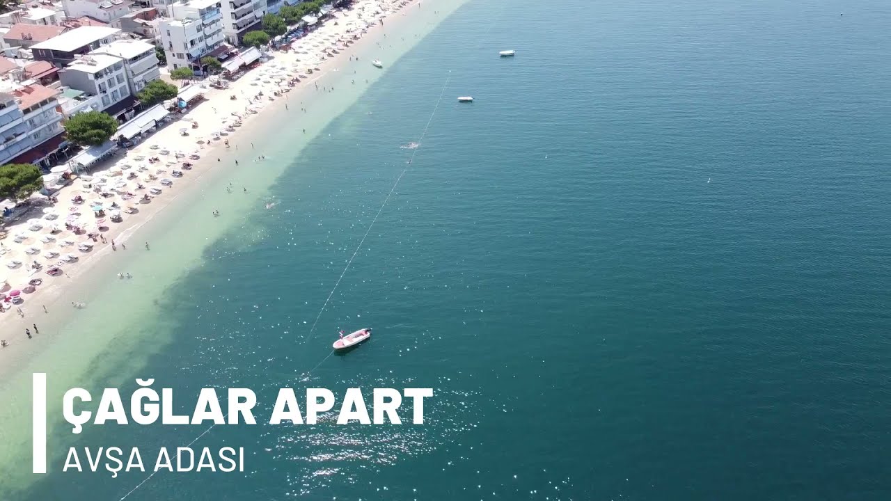 ÇAĞLAR APART AVŞA ADASI MERKEZDE DENİZE SIFIR HİZMET VERİYOR