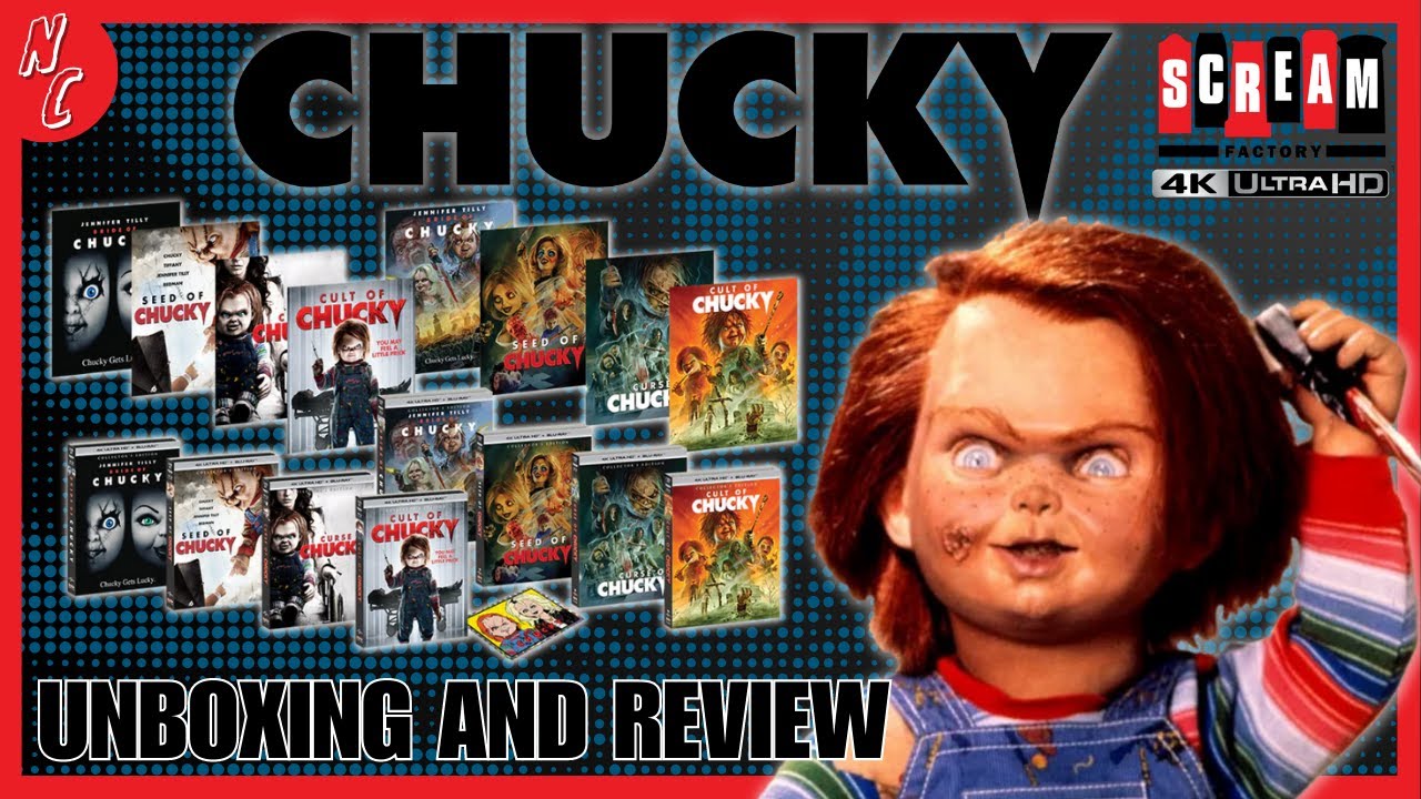 Chucky 4-7 (1998-2017) | Worth the upgrade!? | 4K UHD REVIEW (Scream Factory)