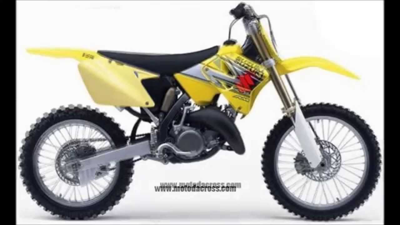 Evolution of Suzuki rm-125 from 1973 to 2008.