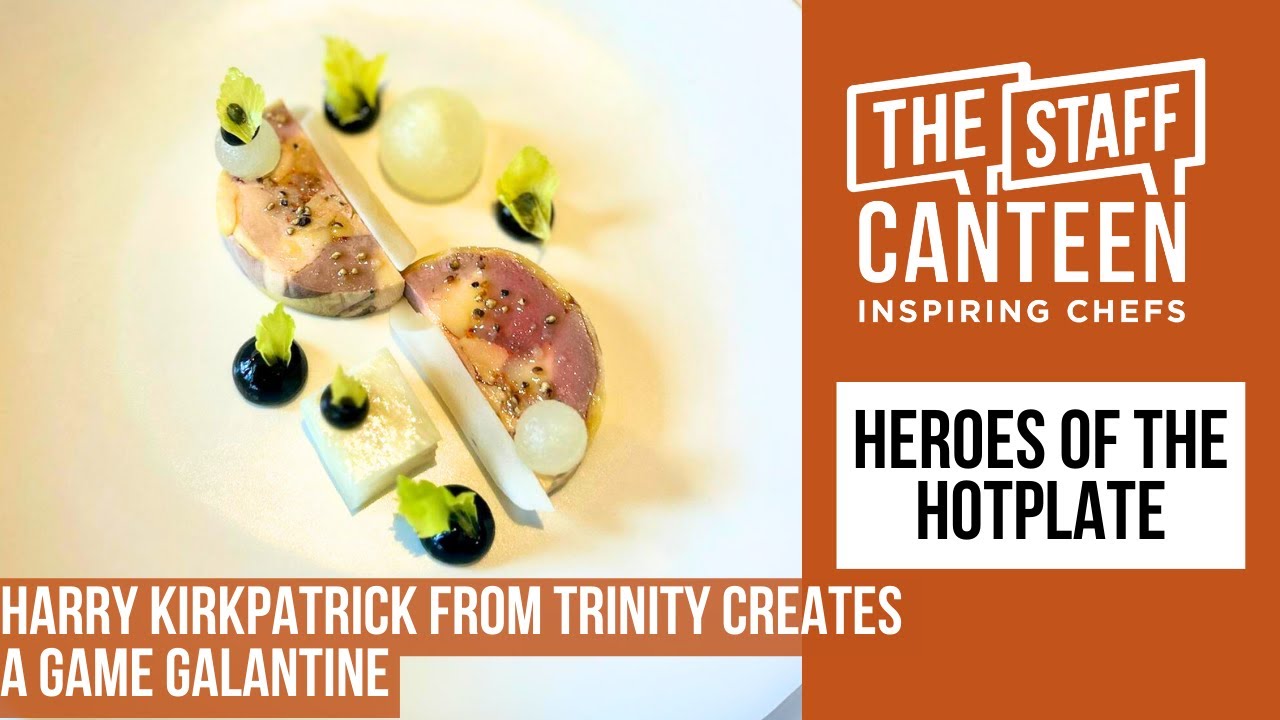 Michelin-starred head chef Harry Kirkpatrick from Trinity creates a game galantine
