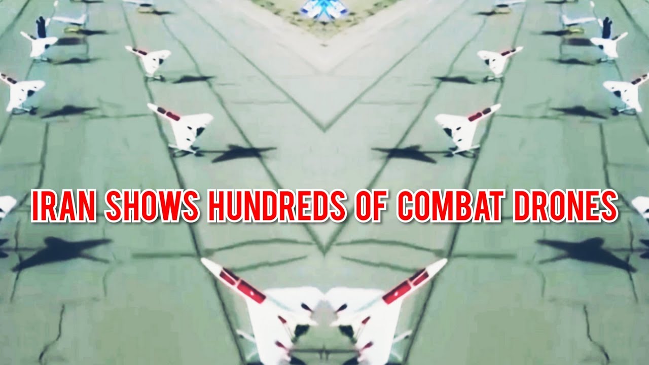 Iran Tests Hundreds of Locally Made Drones