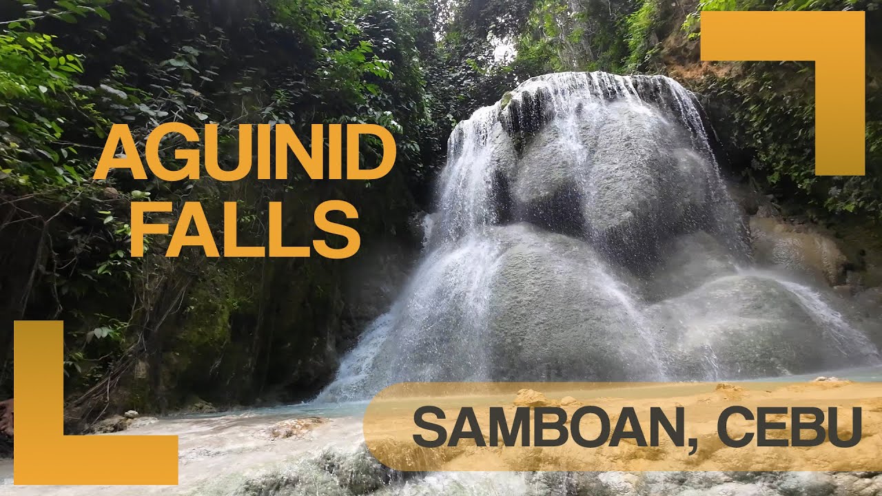 AGUINID FALLS🏞️ (AMAZING 8 LEVEL WATERFALLS IN SAMBOAN, CEBU) | DJI OSMO Action 3