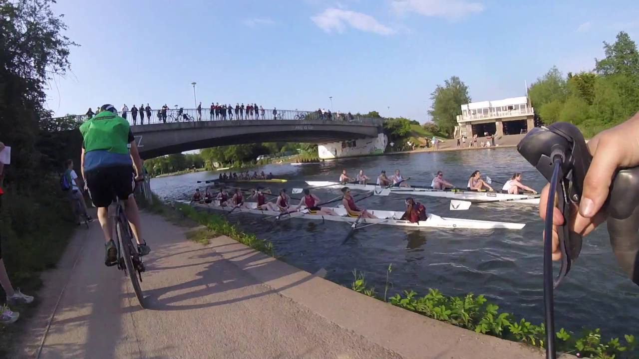 Umpire Cam - Oriel W1 hitting Teddy Halls' cox   - Summer Eights 2016 Friday WDiv1