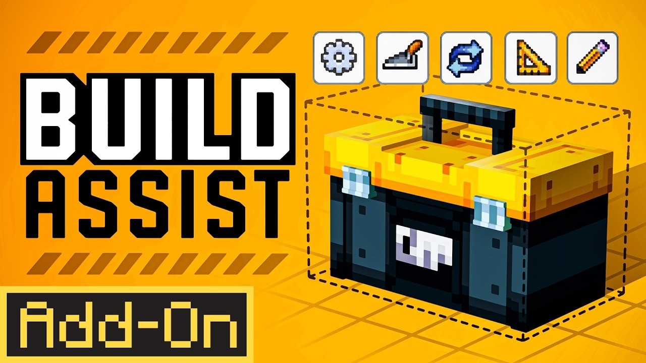 BUILD ASSIST ADDON &mdash; Простой инструмент World Edit для Minecraft Bedrock
