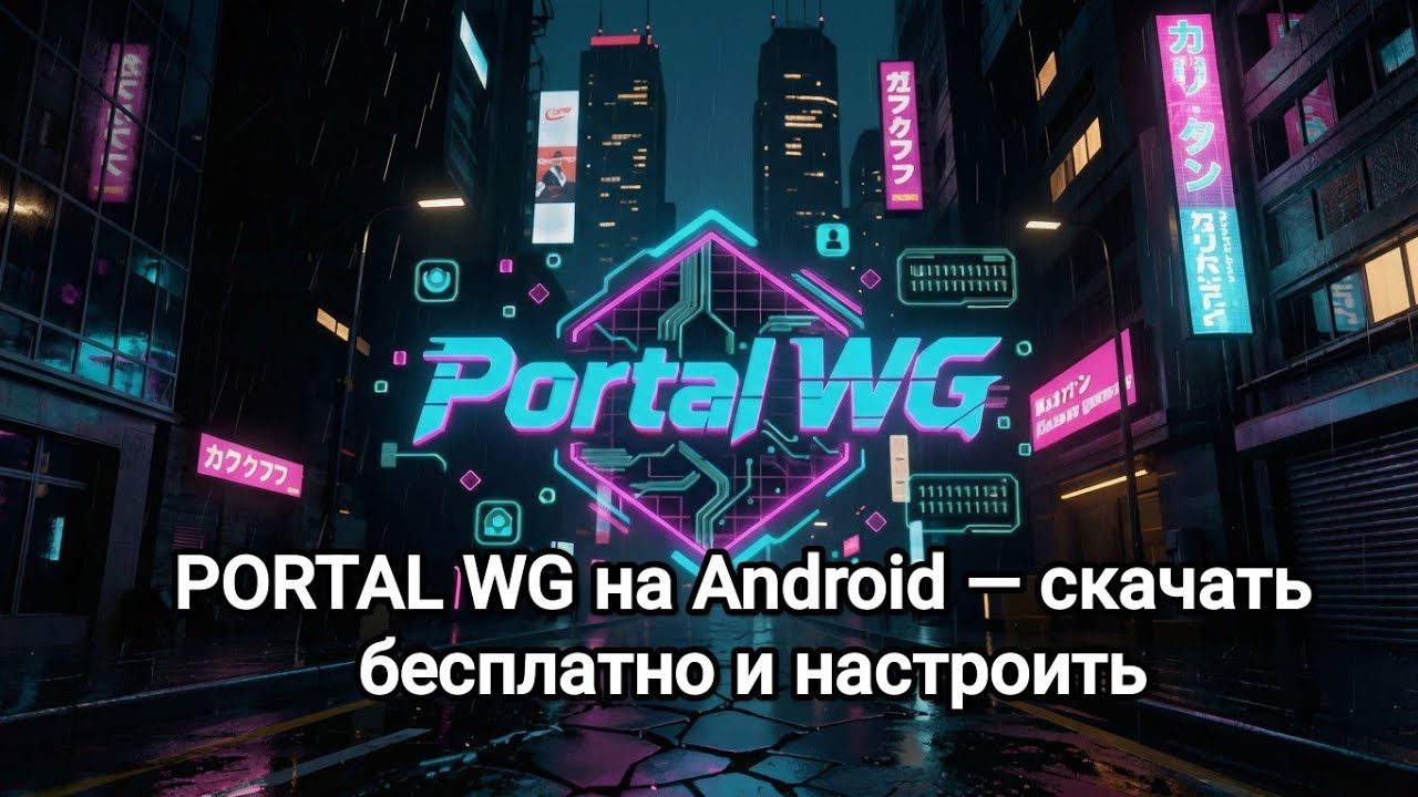PORTAL WG на Android &mdash; скачать бесплатно и настроить