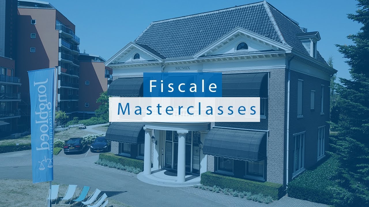 Masterclass fiscaliteit - Jongbloed Fiscaal Juristen