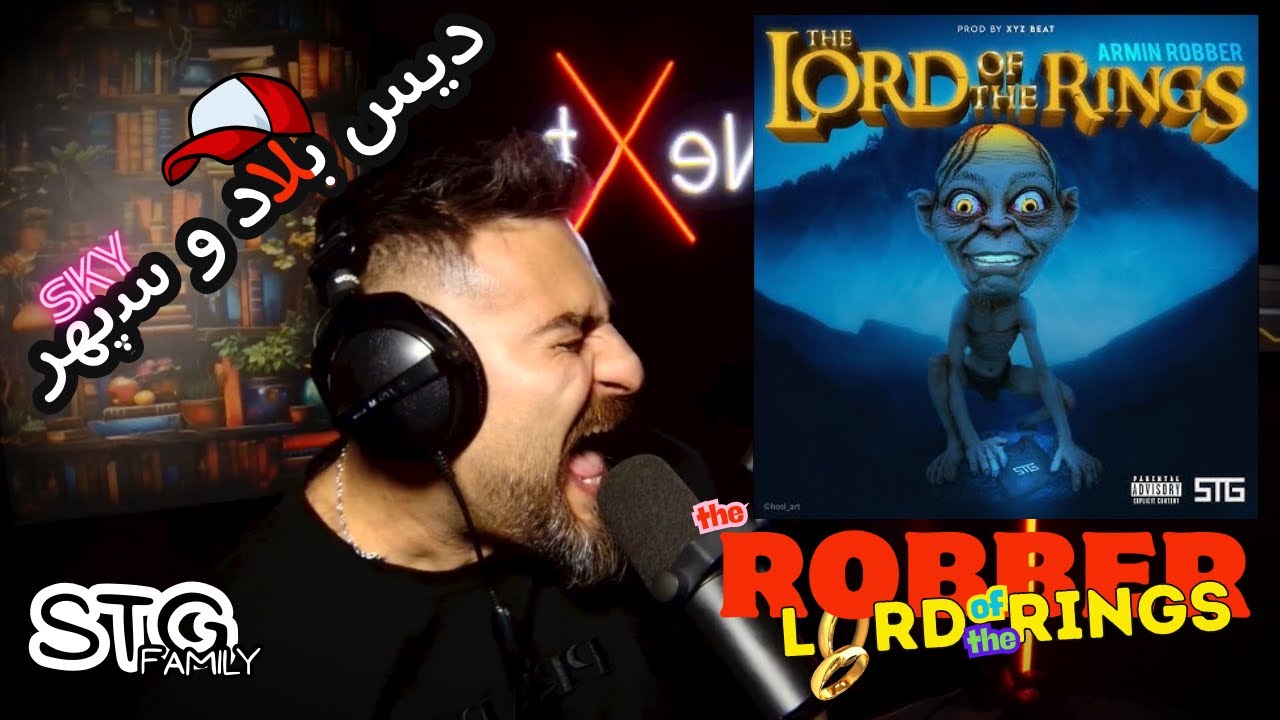 REACTION Armin Robber - The Lord Of The Rings ارمین رابر گرفت رو بلادو سپهر اسکای 🔥