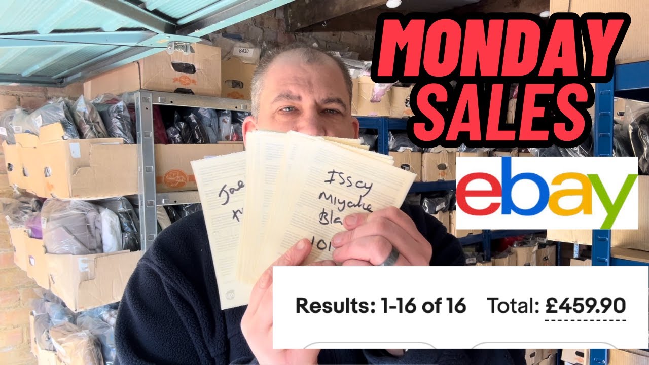 Used Clothing Seller £450 in One DAY On Ebay!!!!!!!