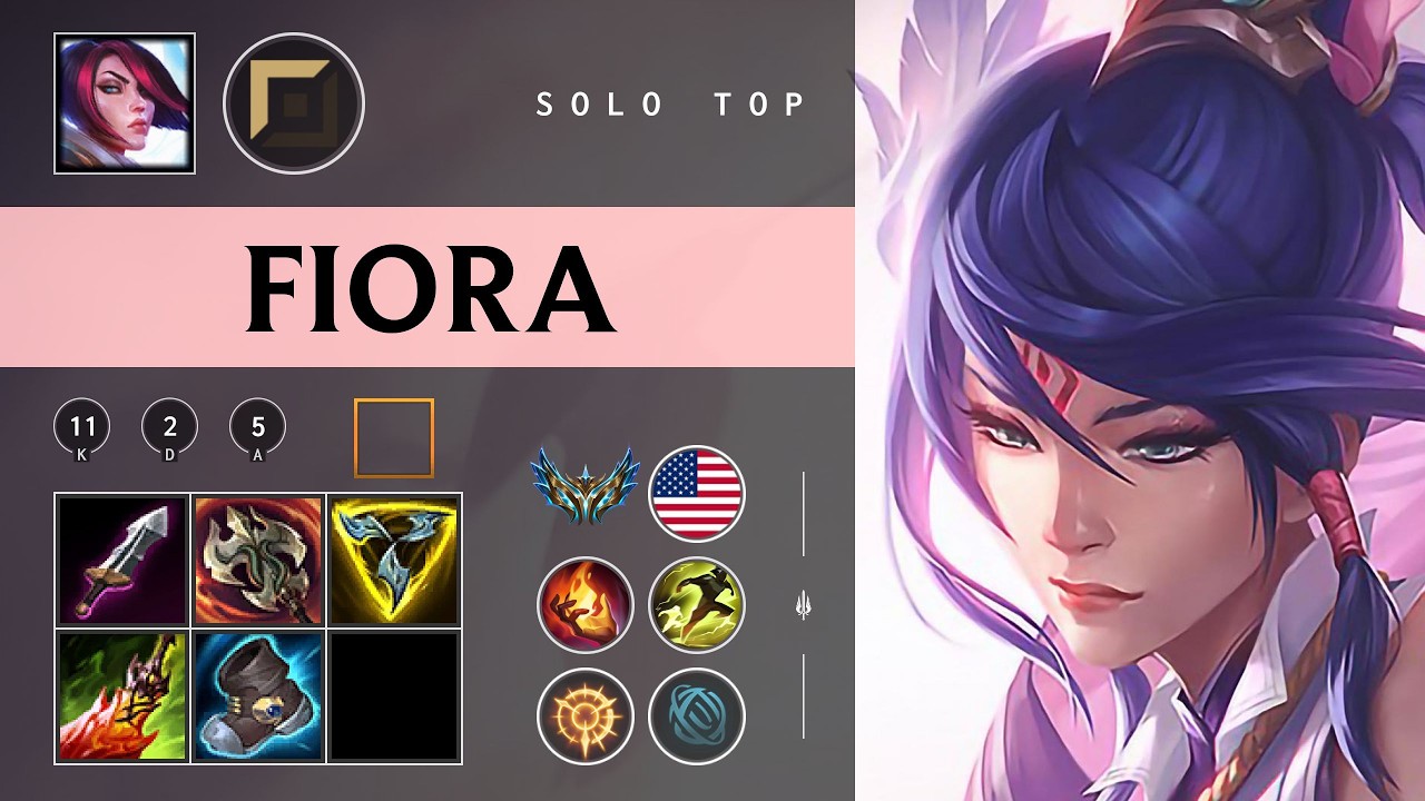 Fiora Top vs Gwen - NA Challenger Patch 26.02