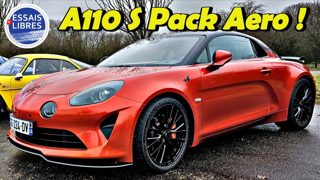 L'ALPINE A110 S de Thomas et son fameux Pack Aéro ! 🫨