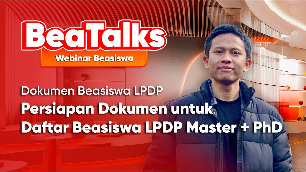 LPDP 2026 Berubah? Ini Cara Jitu Siapkan Dokumen Master & PhD Biar Langsung Lolos! | Iqbal