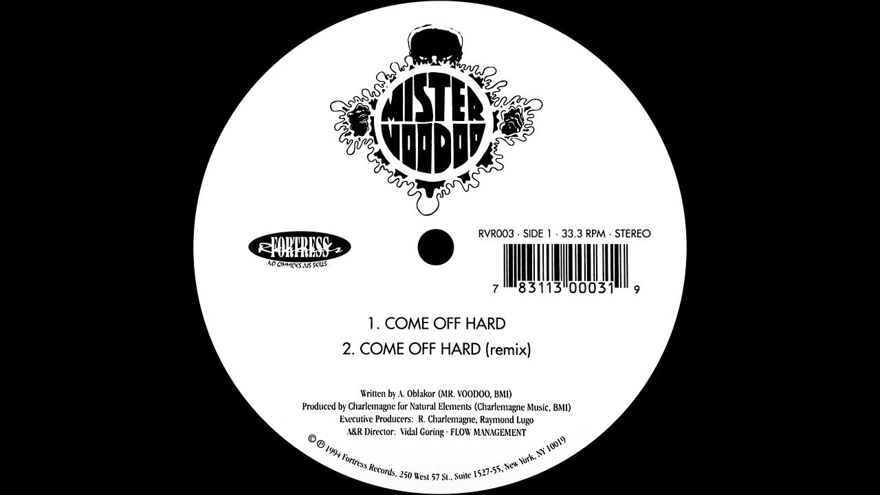 Mr. Voodoo - Come Off Hard (Remix) (1994) RARE NY RAP