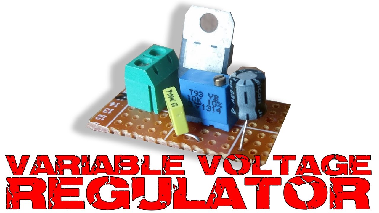 Variable voltage regulator tutorial