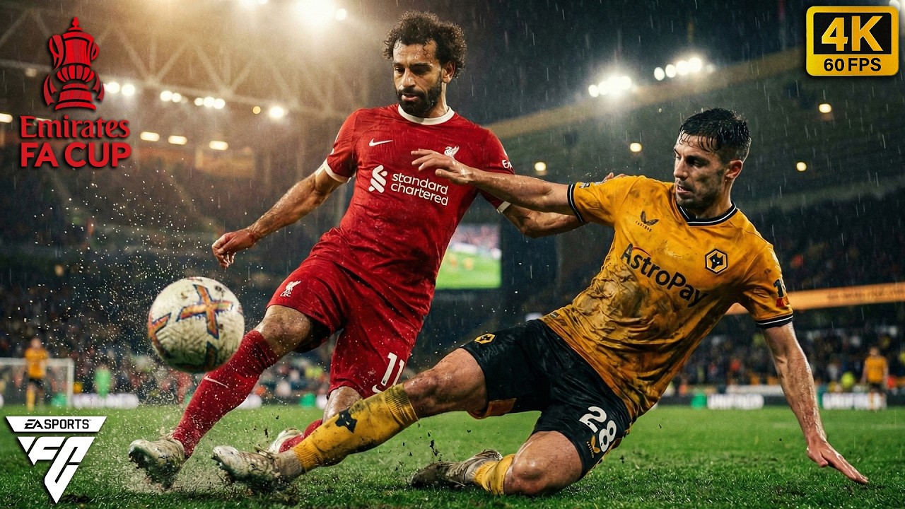 Wolverhampton Wanderers vs Liverpool - FA Cup Knockout Tie | FC 26 Gameplay