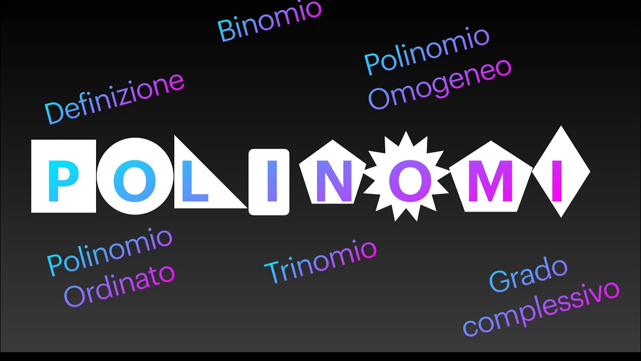 I Polinomi - Lezione #1