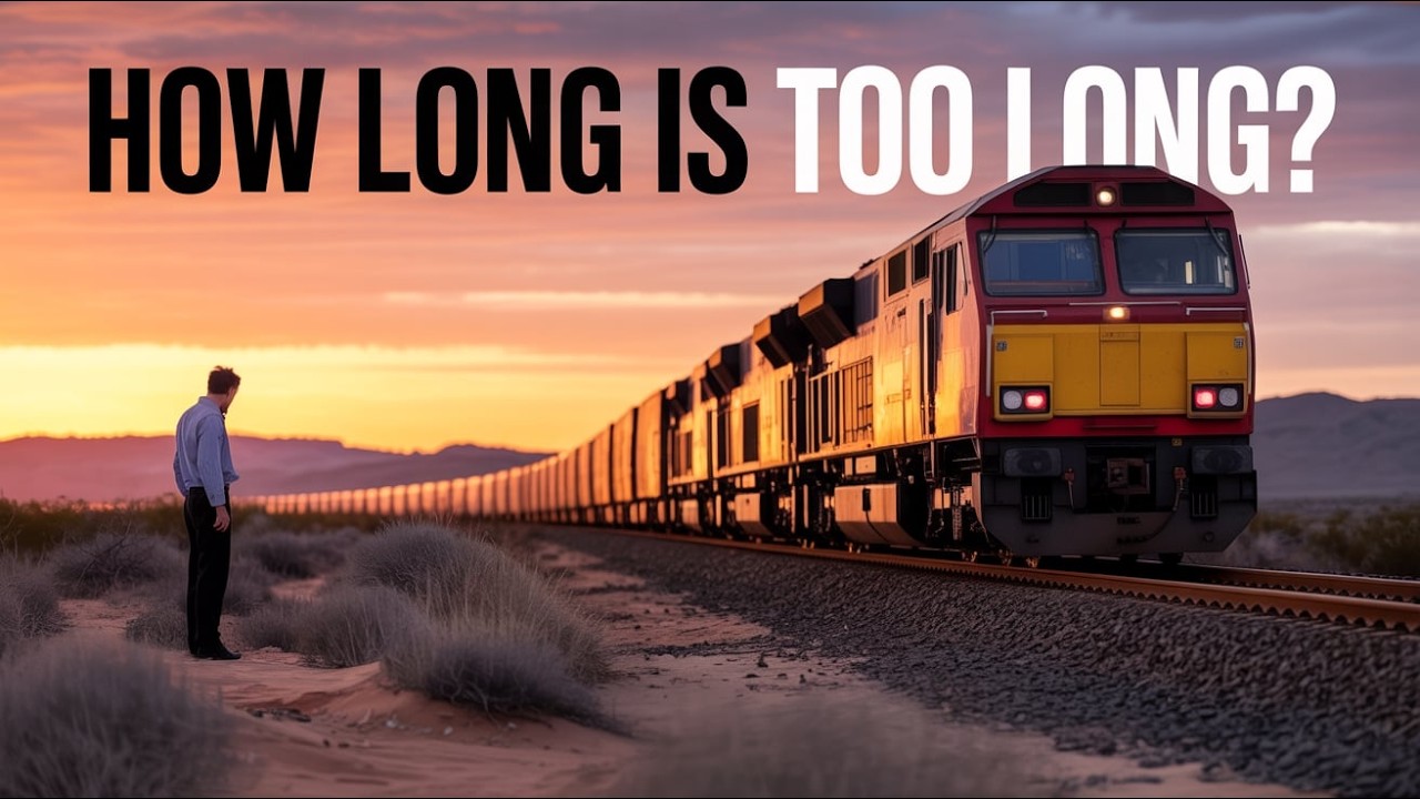 World's Longest Train? Unraveling the Maximum Legal Train Length Mystery! #RailFacts