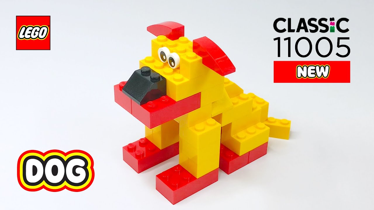 LEGO Classic 11005 Dog Building Instructions