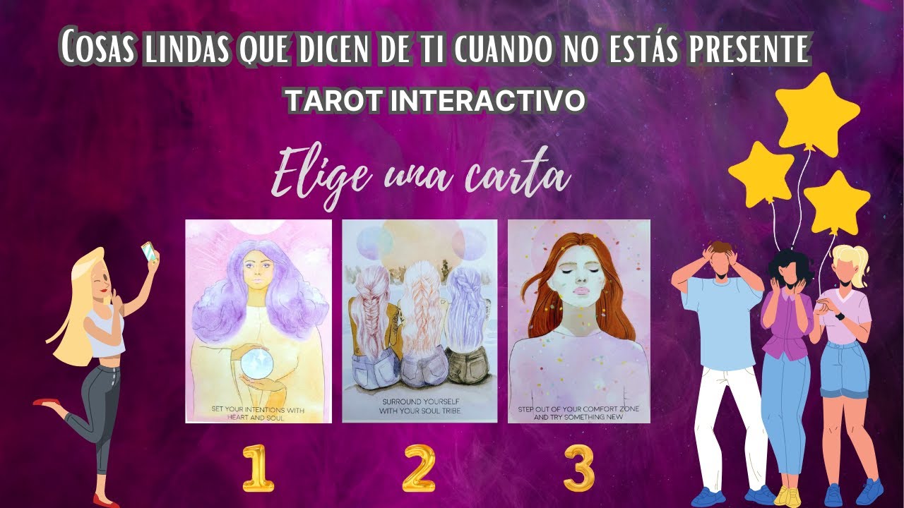 Cosas Lindas que dicen de ti cuando No Estás Presente🥰 Tarot Interactivo🔮Elige una Carta🧿