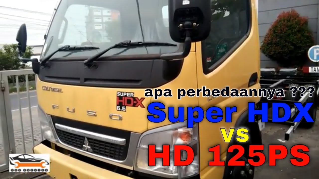 Perbedaan mitsubishi canter HD125 PS vs Super HDX 136 PS