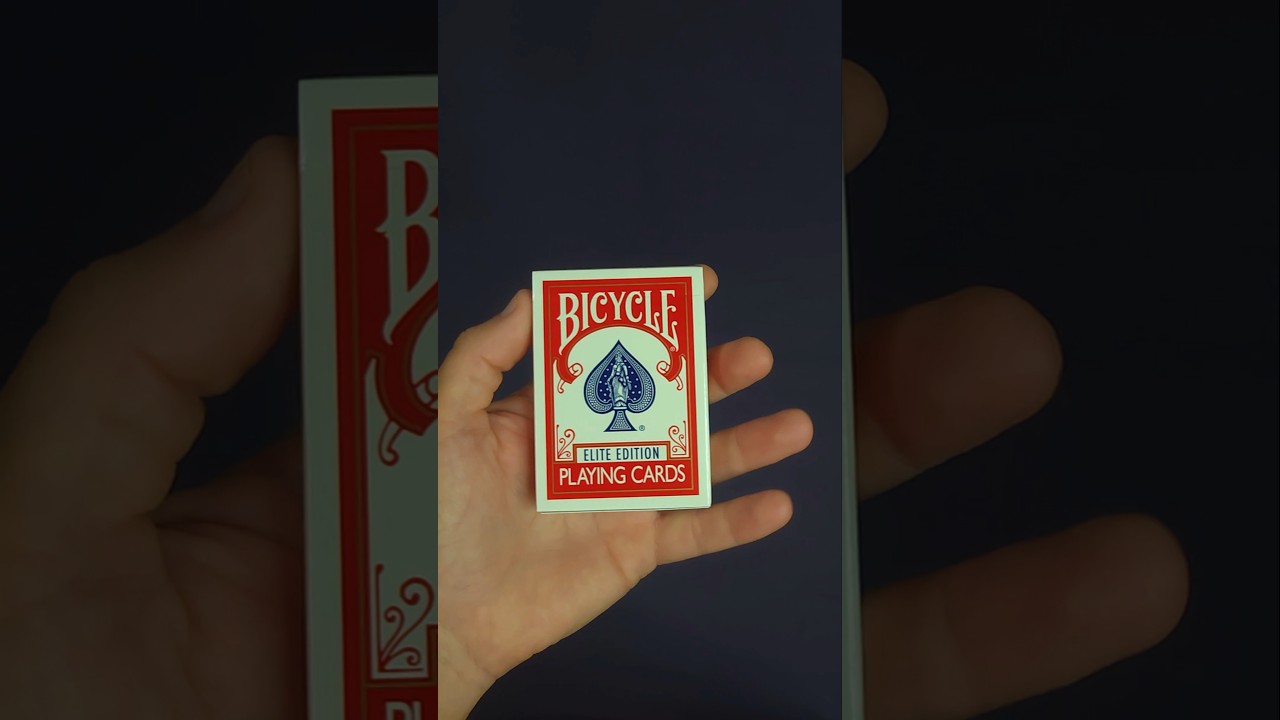 Bicycle Elite Edition #asmr #cardistry #playingcards #bicycle #deckwhisper #satisfying #shorts