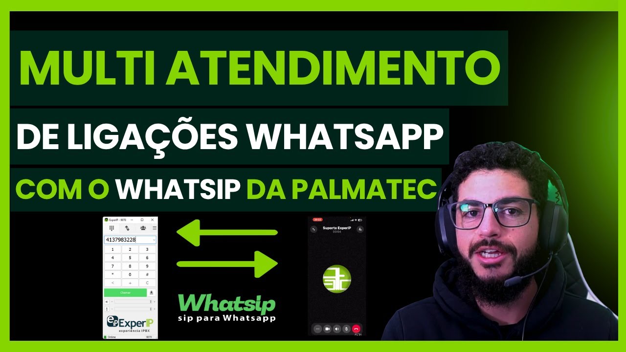 ConectSIP - Ligações de Whatsapp VoIP com PABX em Nuvem ExperIP