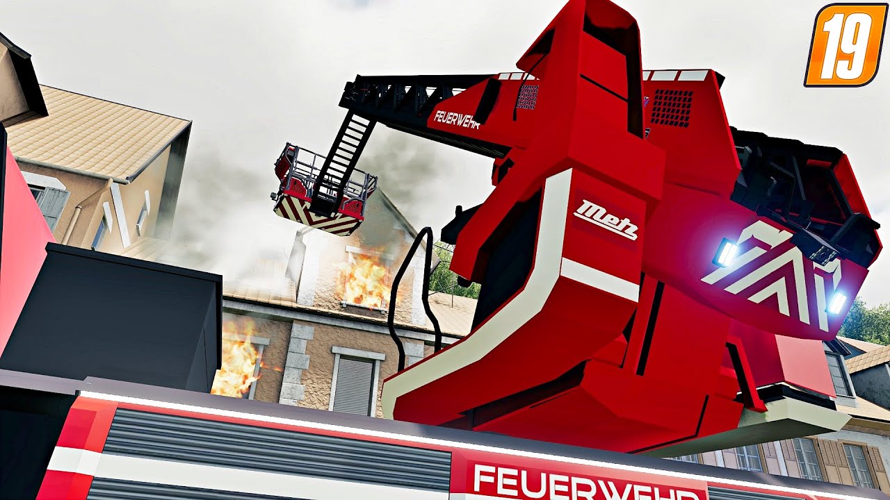 In der Wohnung gegrillt: Feuerwehr Großeinsatz! | LS19 Feuerwehr