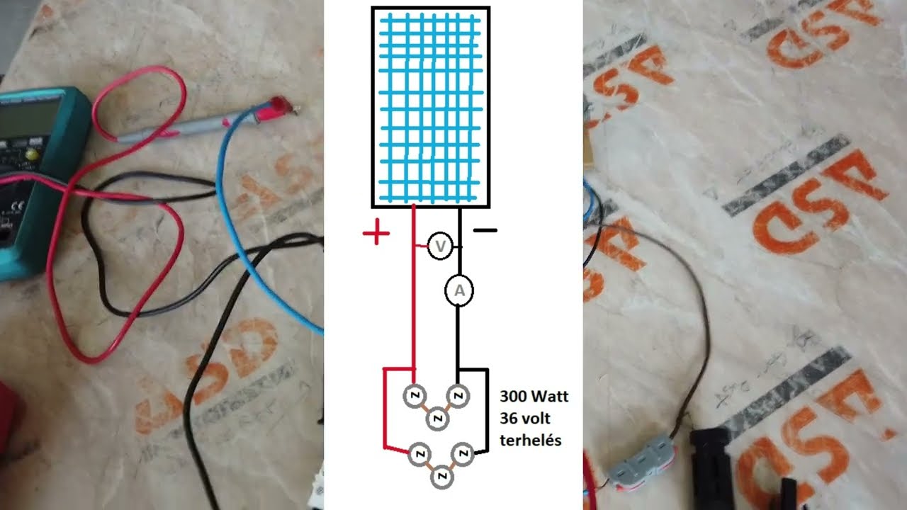 Suntech napelem gyors teszt