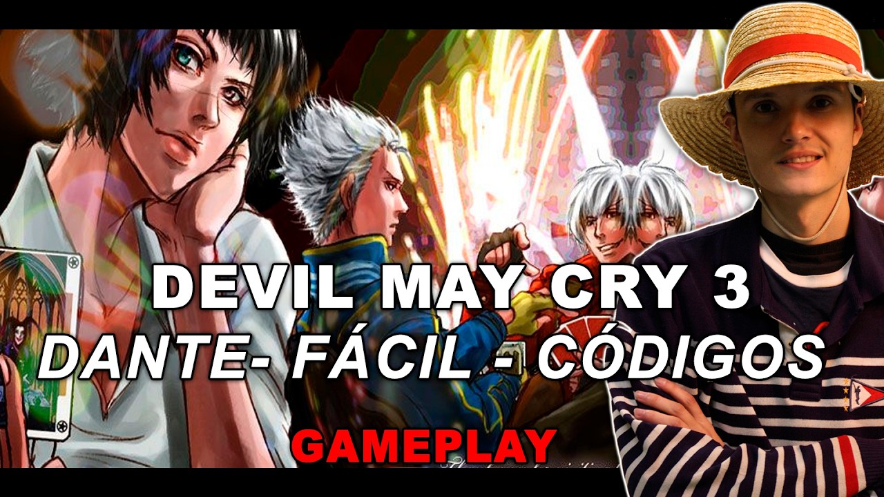 [DEVIL MAY CRY 3] FÁCIL DANTE | FULL GAMEPLAY COM CÓDIGOS (CAPÍTULOS 1-20) PT-BR! 1° VEZ!