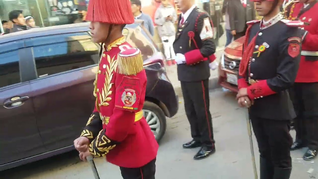 Talacocha interpretado Col. Saracho camino desfile Agosto 2023