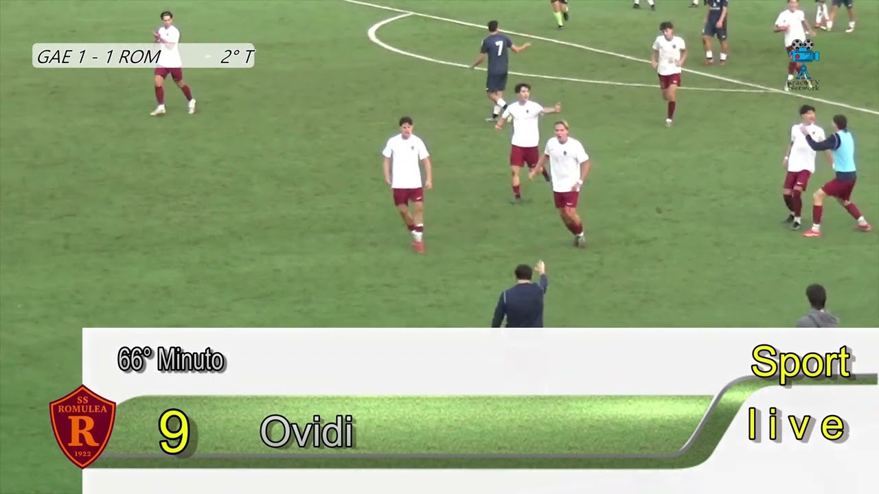 U19 campionato 2025-2026 9° giornata Gaeta vs Romulea Highlights