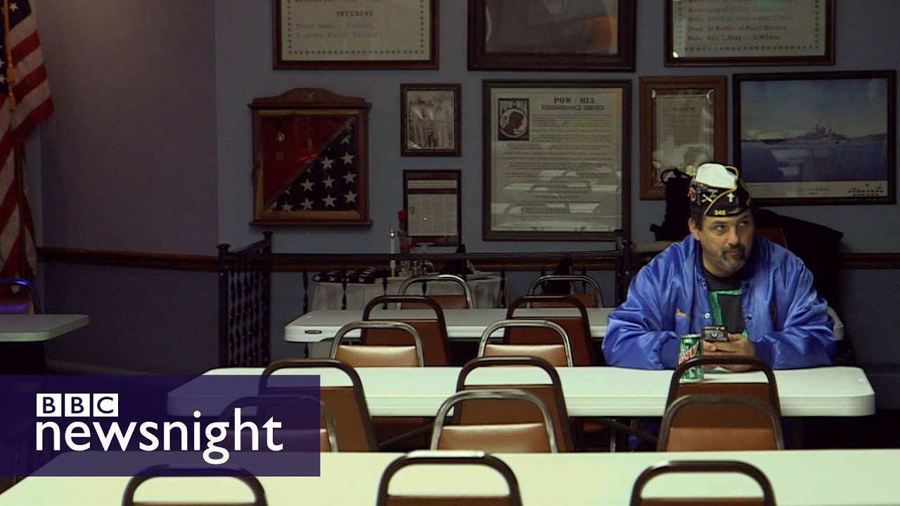 Trump and a nation divided: Gabriel Gatehouse reports from Indiana - BBC Newsnight
