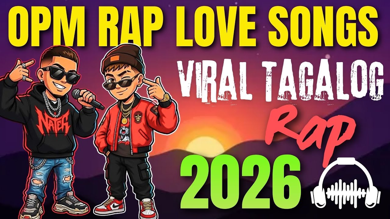 OPM Rap Love Songs 2026 💘 Viral Tagalog Rap Playlist Philippines | Trending OPM Rap Hits