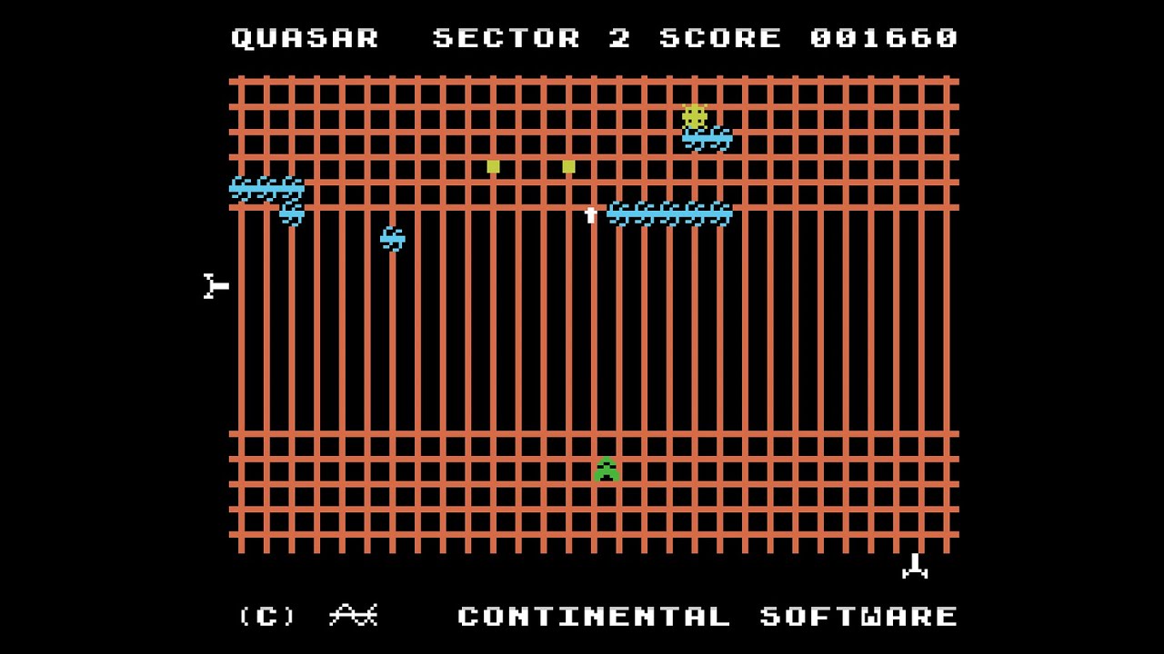 Memotech MTX Game: Quasar (1985 Continental Software)