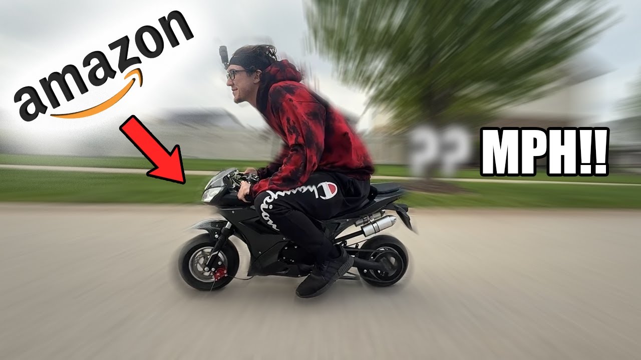 Durability Testing Amazon Pocket Bike!