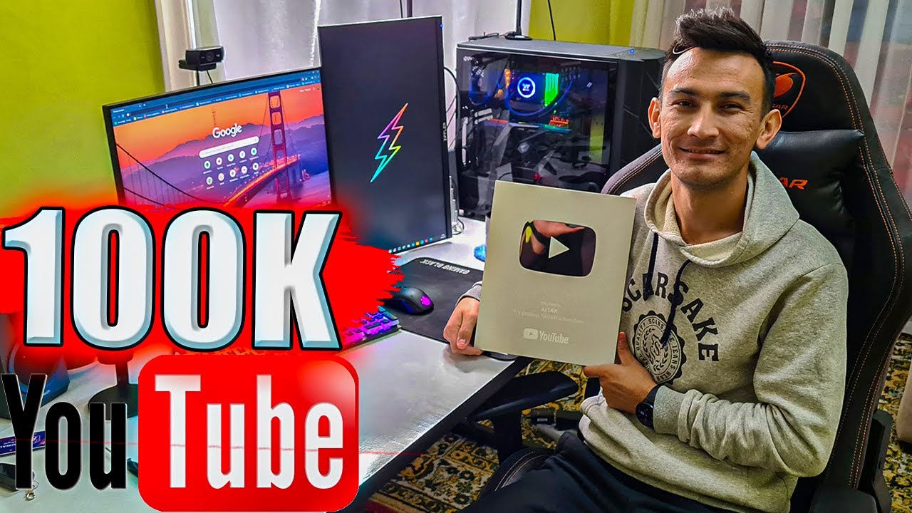 AZ1KK 100K YOUTUBE KUMUSH KNOPKA OLDIM | HAMMAGA KOTTA RAHMAT