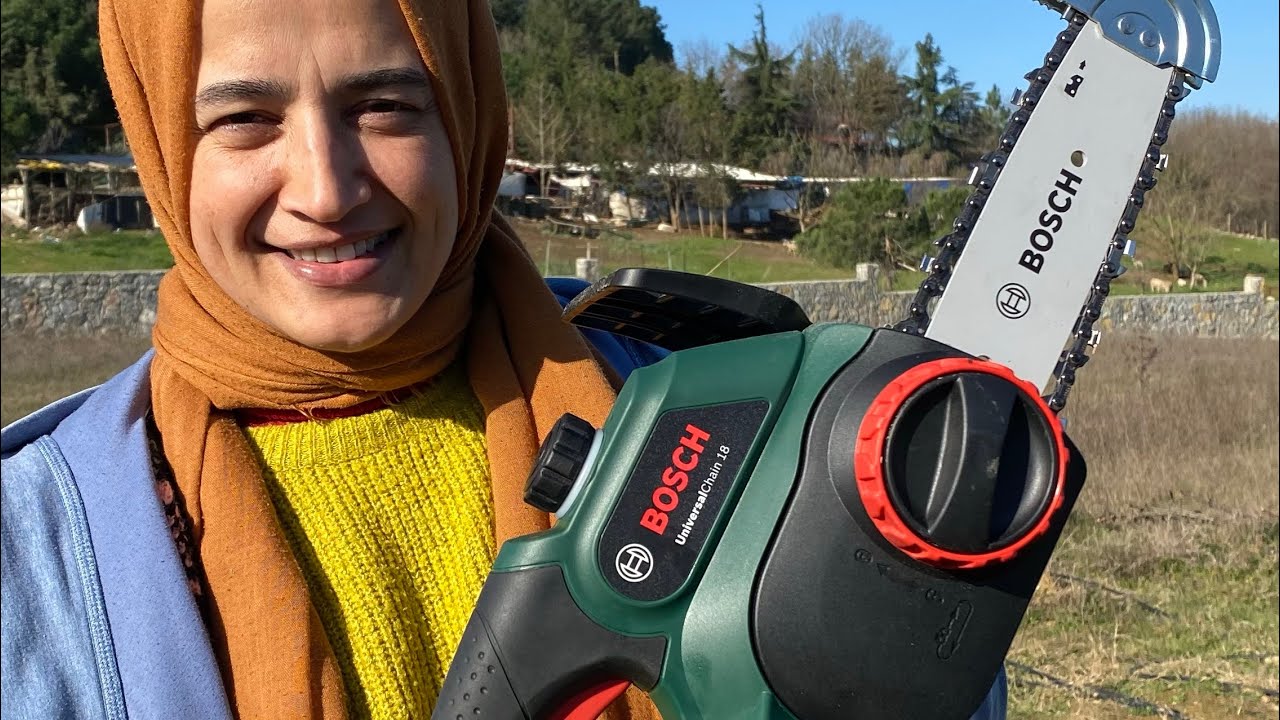 Bosch universal chain 18 cordless chainsaw Syneon 18 V Alliance | Şarjlı Ak&uuml;l&uuml; Testere nasıl &ccedil;alışır