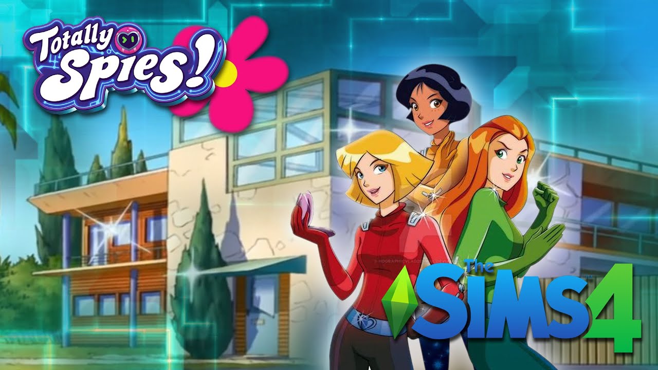 BEACH HOUSE TOTALLY SPIES THE SIMS 4 (PART 1)