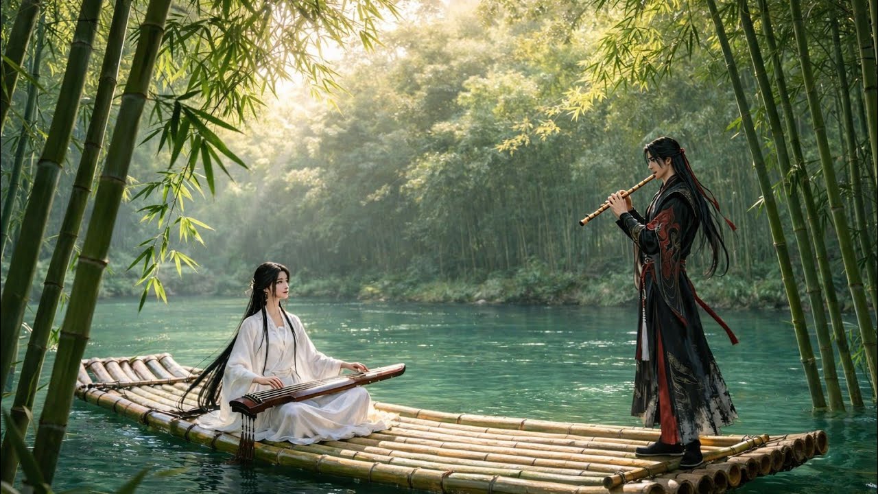 Bamboo Flute - Zen Relaxing, Stress Relief, Meditation, Calm, Deep Sleep Song
