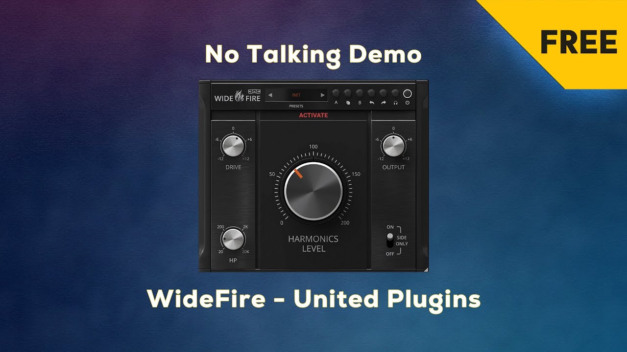 Widefire by United Plugins - No Talking Demo