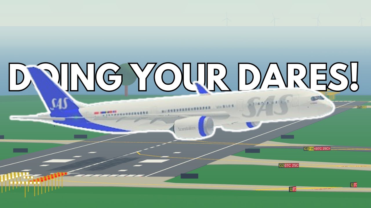 DOING YOUR DARES! PTFS Roblox