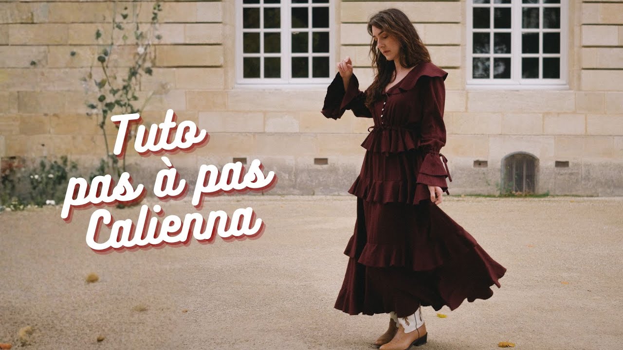 Tuto blouse / robe / jupon CALIENNA  🤎