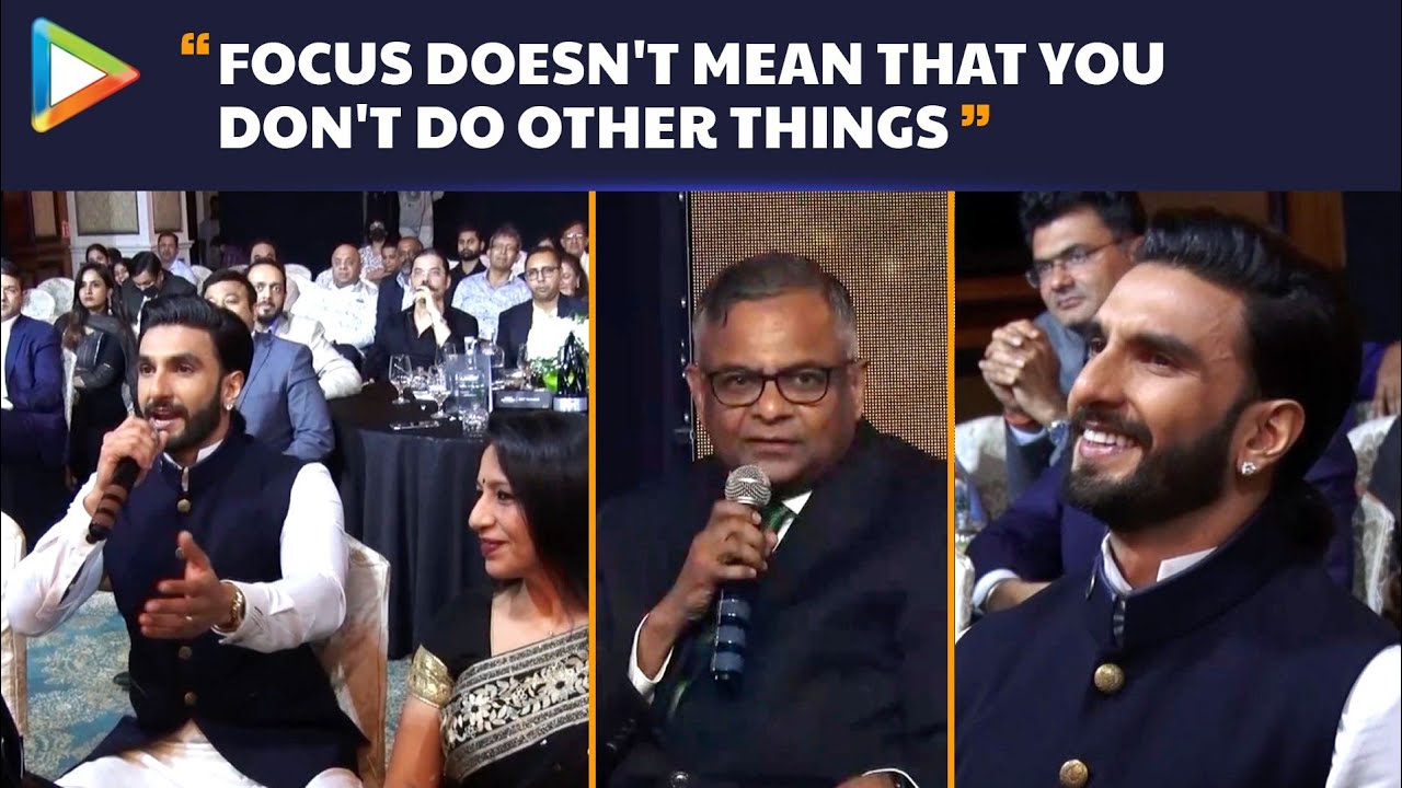 Ranveer Singh’s most intellectual questions to Tata Chairman Natarajan Chandrasekaran