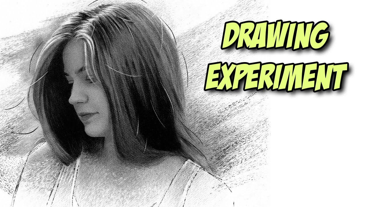 Experiment how I draw with Graphite Powder & Pencil