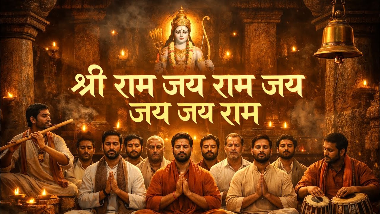 श्री राम जय राम जय जय राम | Shri Ram Jai Ram Jai Jai Ram Chant |श्री राम जय राम जय जय राम Meditation