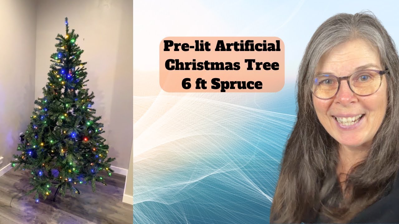 Simplify Holiday Decorating With The Ultimate Pre-Lit Artificial Christmas Tree! #ad