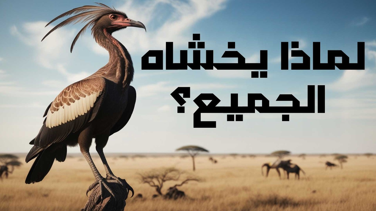 طائر الكاتب… القاتل الأنيق الذي لا يرحم!