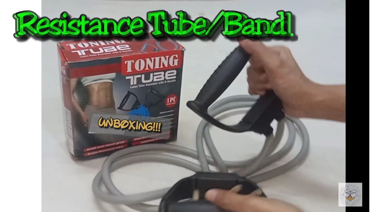 Best quality & best budget Resistance Band/Tubes for workout at Home - Unboxing & Quick Review @299