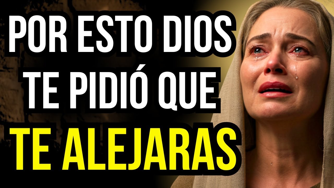 ¿POR QUÉ DIOS TE PIDE QUE TE ALEJES PARA PODER OBRAR EN ESA PERSONA?