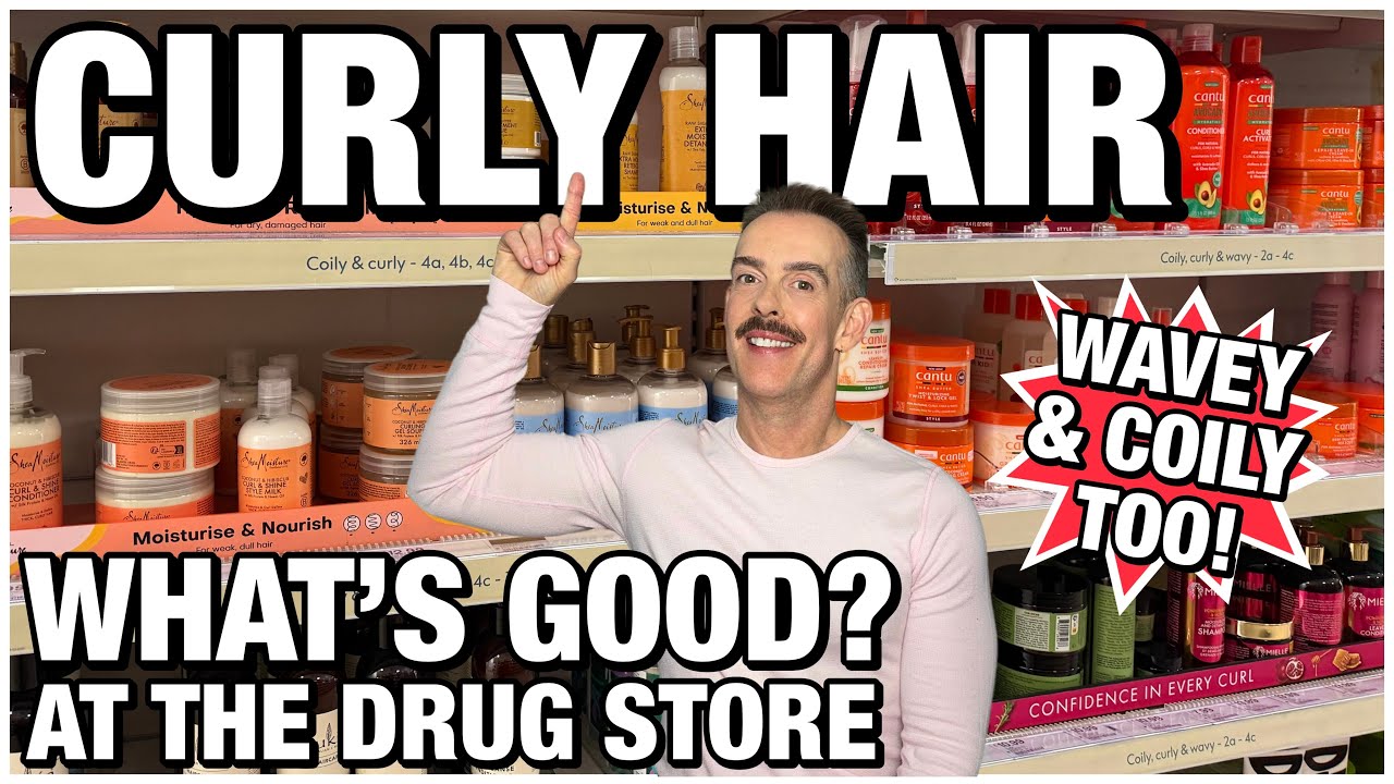 What's GOOD at the drug store for curly, wavy, coily hair? GREAT budget hair care