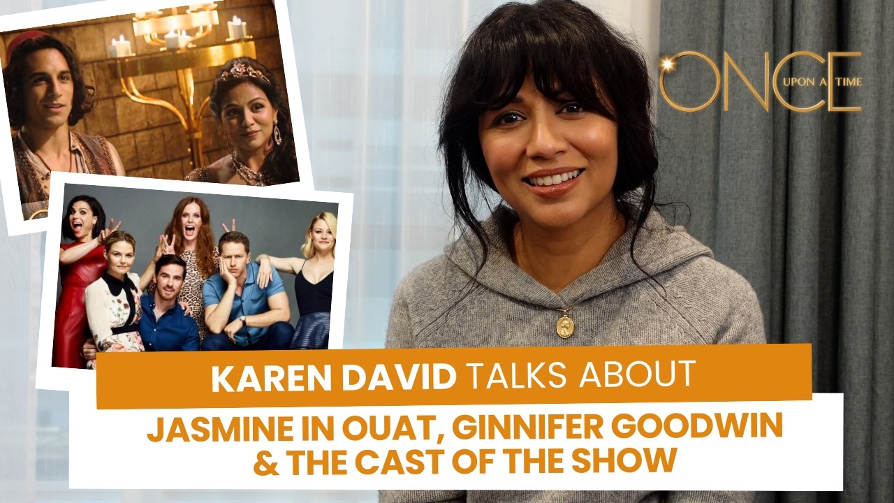 Karen David talks about her portrayal of Jasmine in OUAT & her relationship with the cast